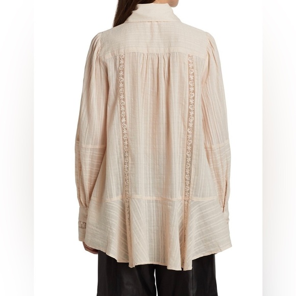 FREE People Mikaela Embroidered Tunic Top - Picture 2 of 13